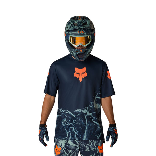 Fox Head Ranger IMAGE Print Jersey 2026-S-Arctic Blue-BRINK