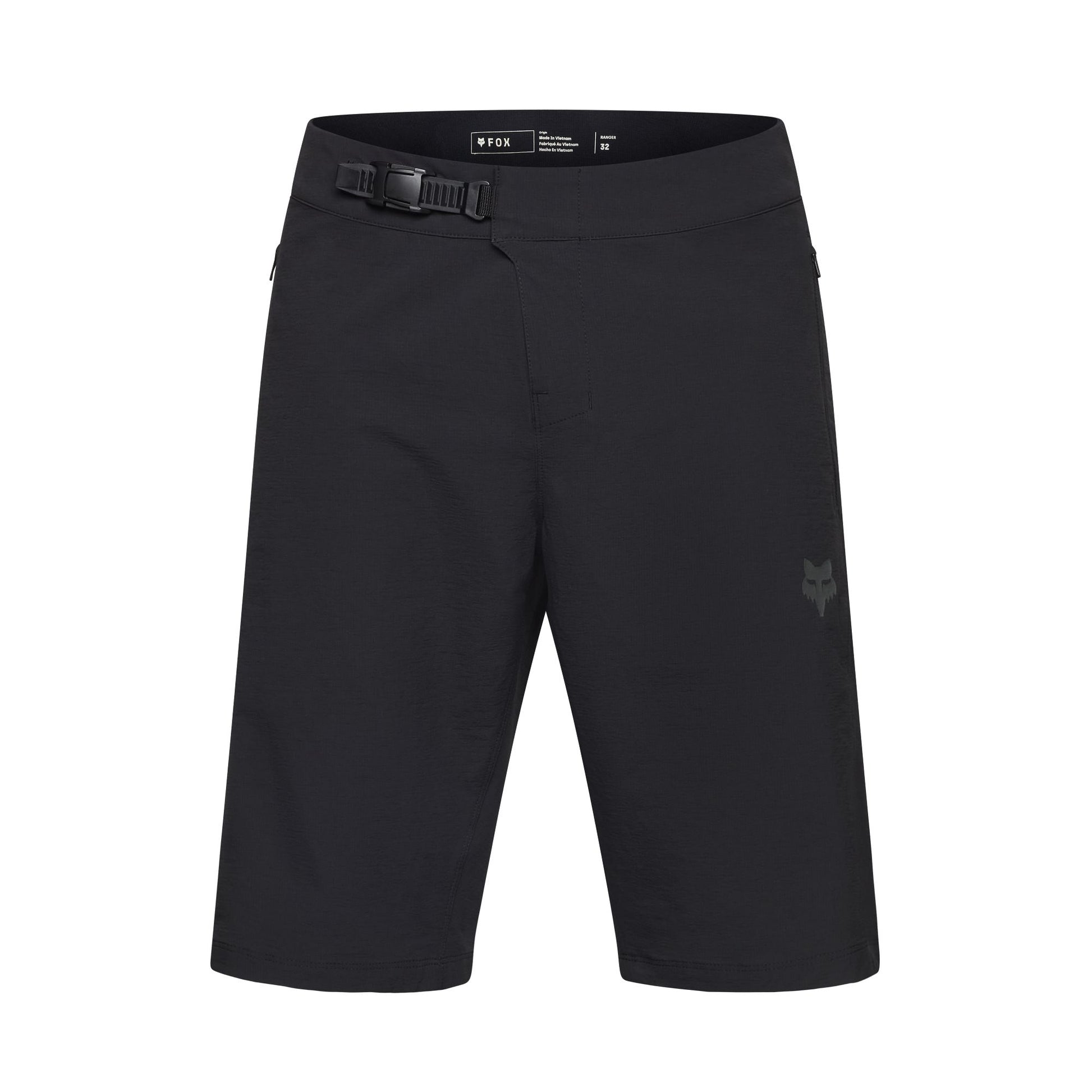Fox Head Ranger Lined Shorts-28-Black-BRINK