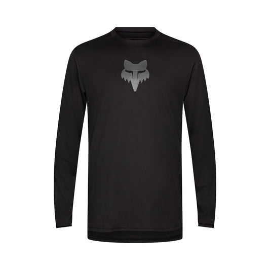 Fox Head Ranger Long Sleeve Jersey-S-Black-BRINK