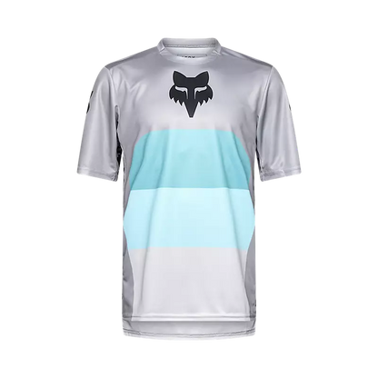 Fox Head Ranger SS Jersey 2025-S-Grid Steel Grey-BRINK