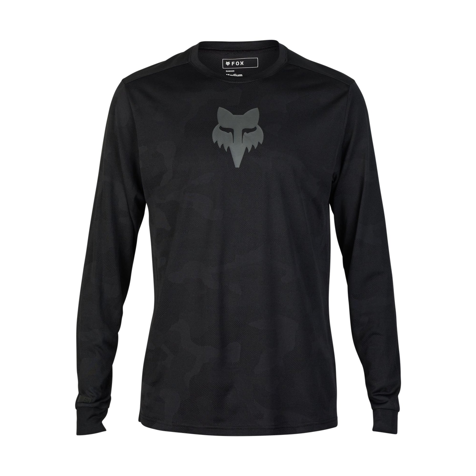 Fox Head Ranger TruDri Long Sleeve Jersey-S-Black-BRINK
