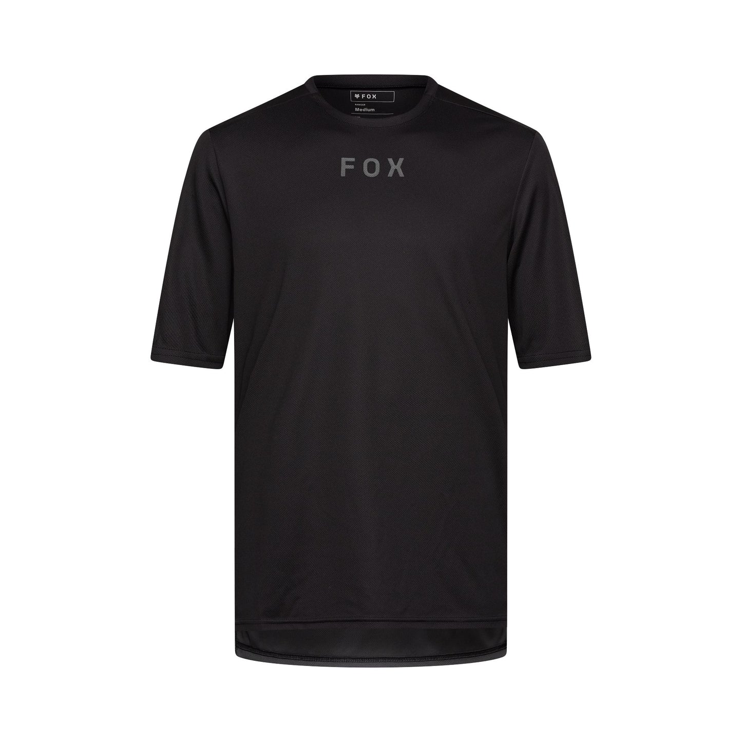 Fox Head Ranger Wordmark Jersey-S-Black-BRINK