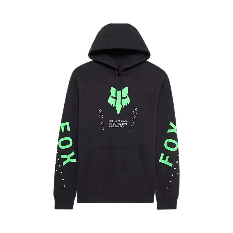 Fox Head Shield Pullover Hoodie-BRINK