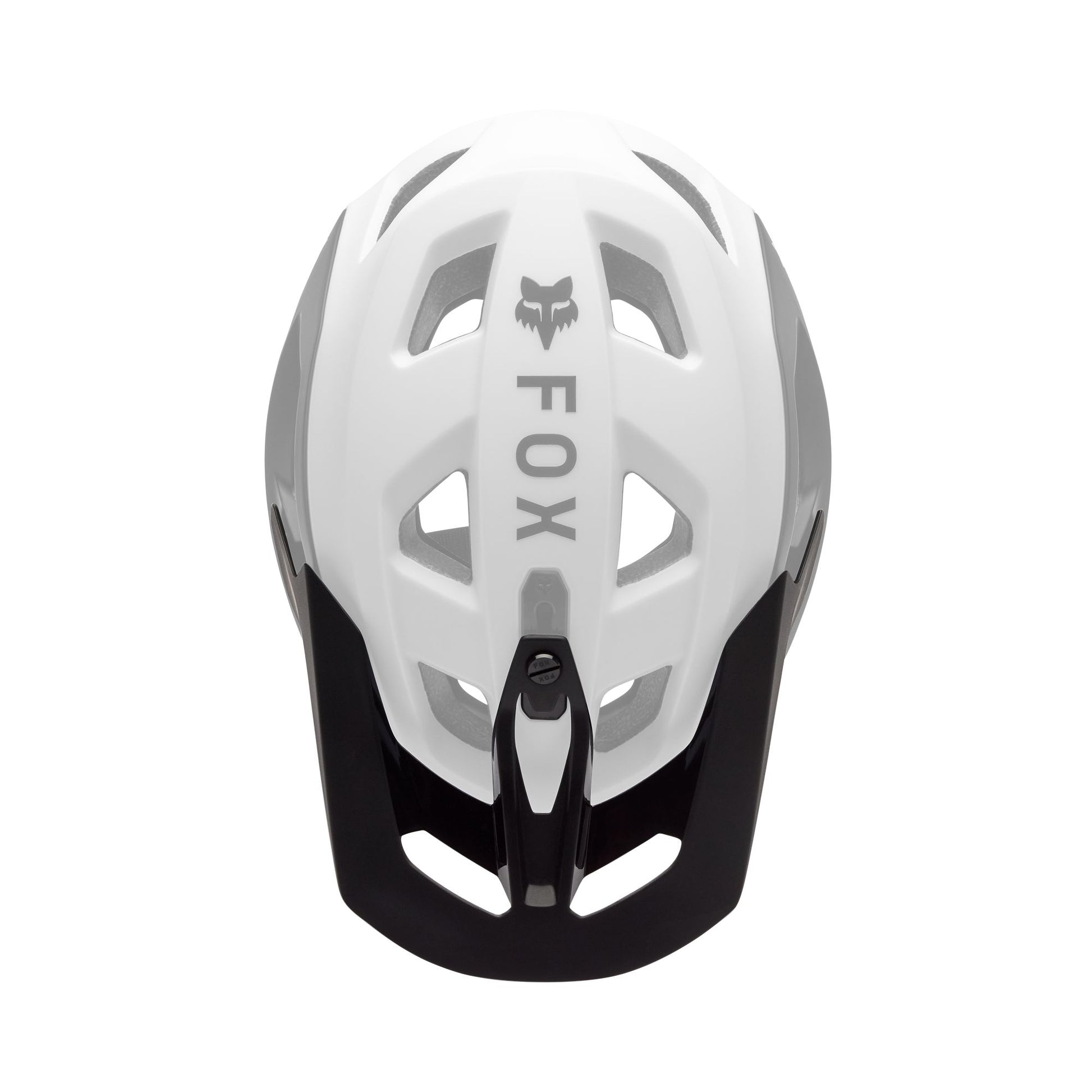 Fox Head Speedframe Helmet Visor 2026-S-5050 Black / White-BRINK