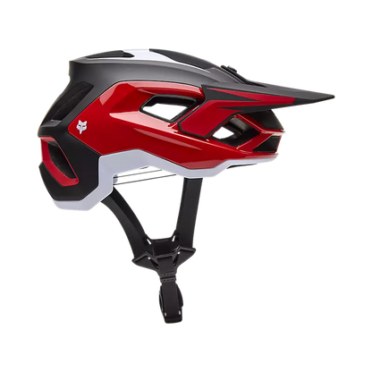 Fox Head Speedframe Pro Helmet 2025-S-Defy Fluorescent Red-BRINK