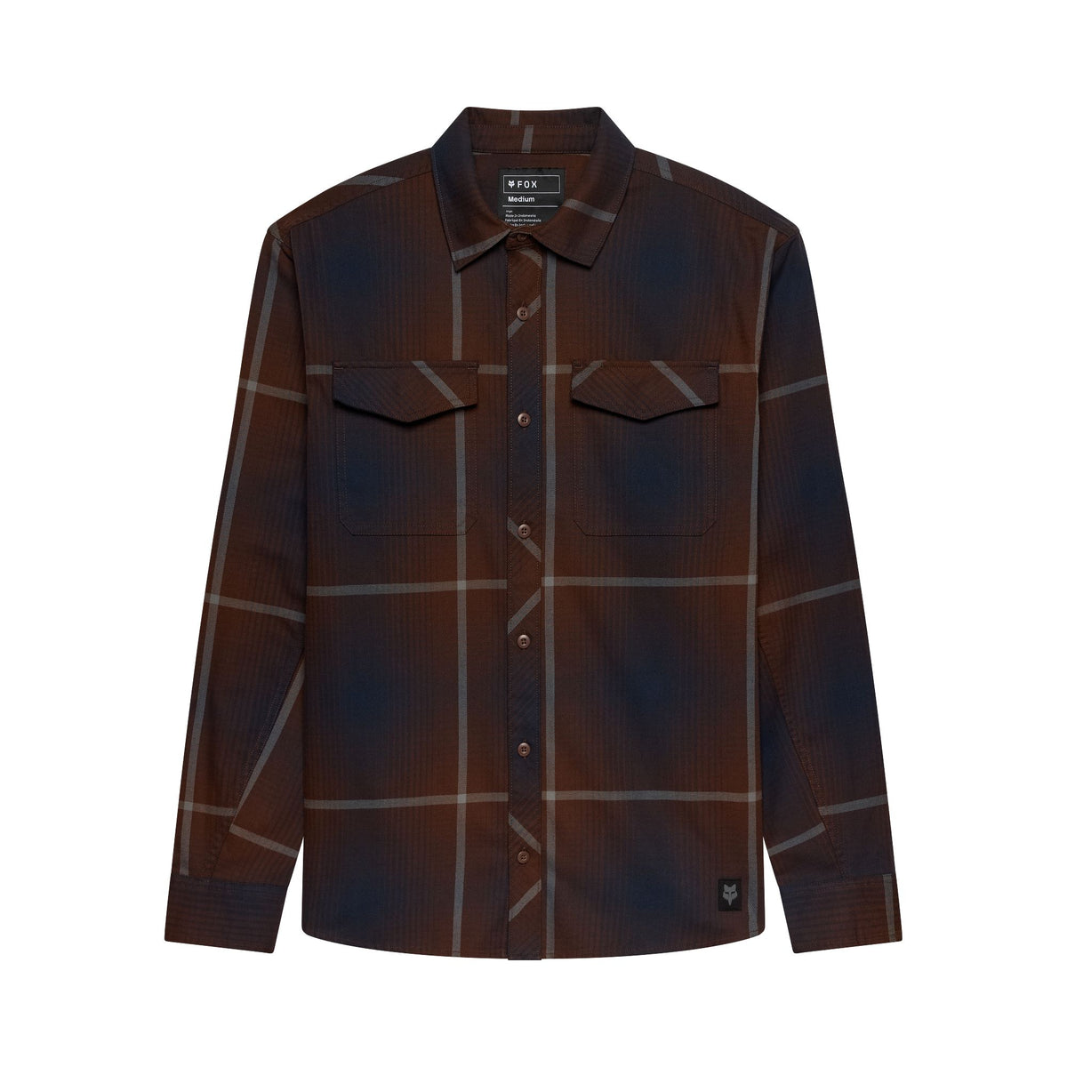 Fox Head Survivalist Fire Flannel Long Sleeve 2026-BRINK