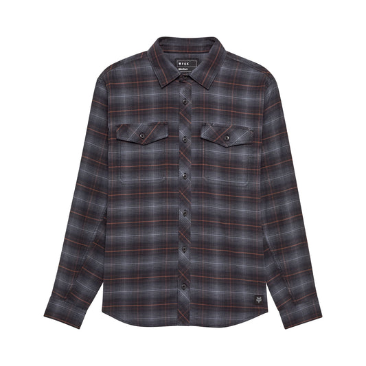 Fox Head Survivalist Stretch Long Sleeve Flannel 2026-S-Black-BRINK