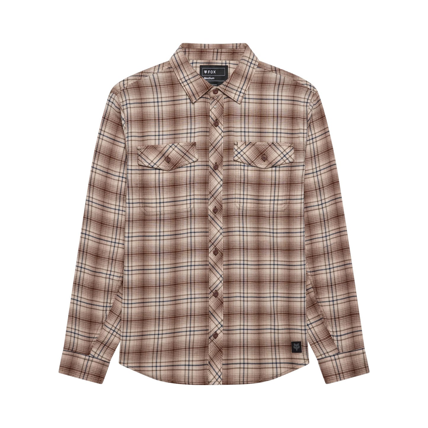 Fox Head Survivalist Stretch Long Sleeve Flannel 2026-S-Chalk-BRINK