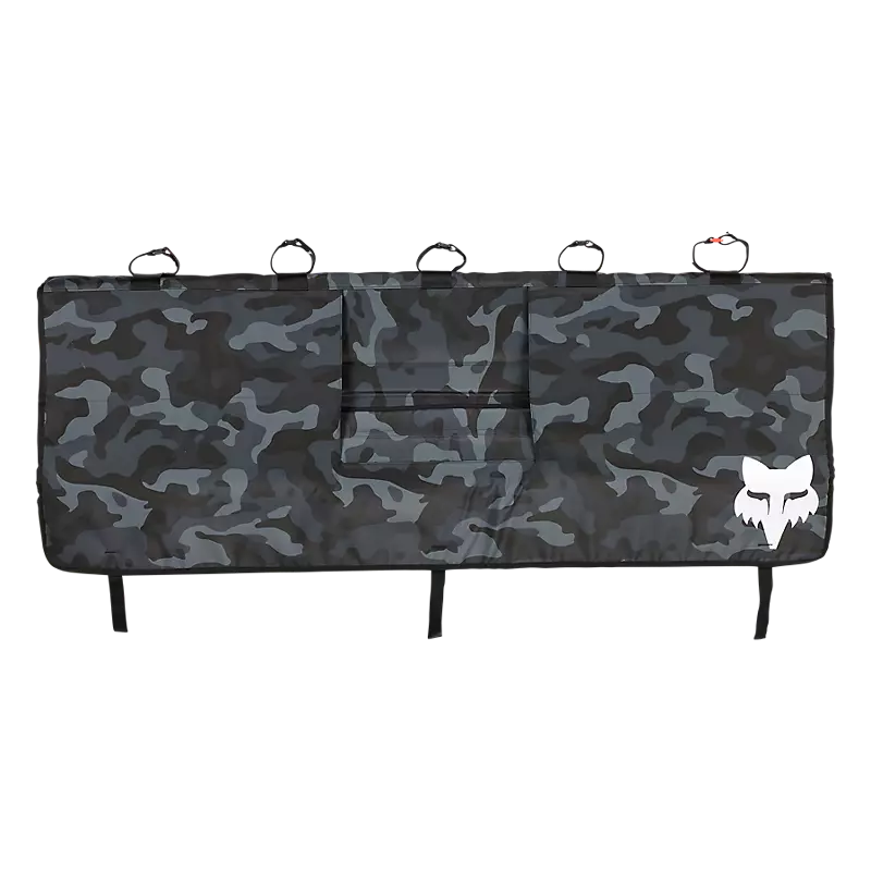 Fox Head Tailgate Cover-Small-Black Camo-BRINK