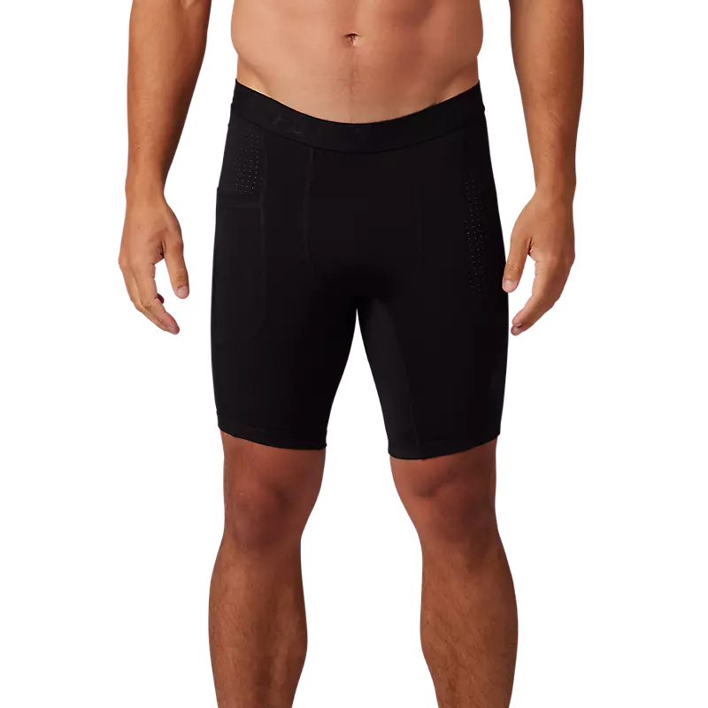 Fox Head Tecbase Compression Short-S-Black-BRINK