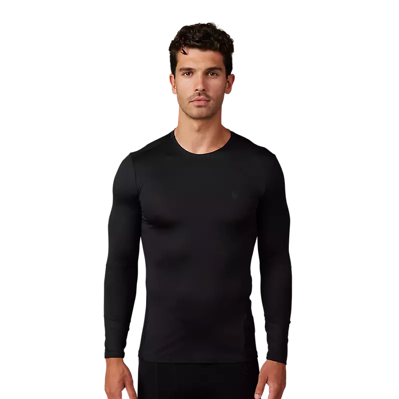 Fox Head Tecbase LS Shirt-S-Black-BRINK