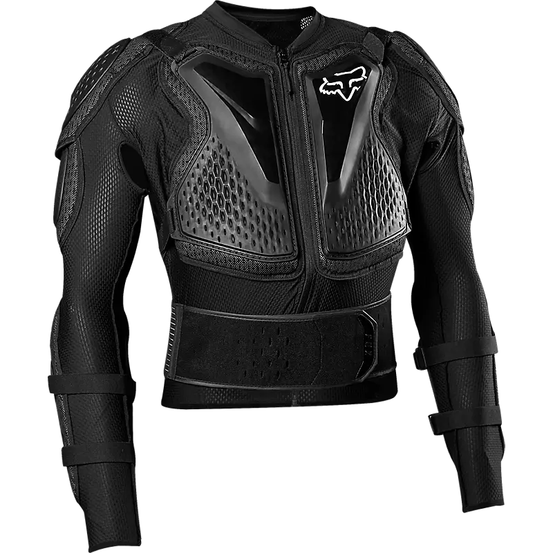 Fox Head Titan Sport Chest Guard Jacket-S-Black-BRINK