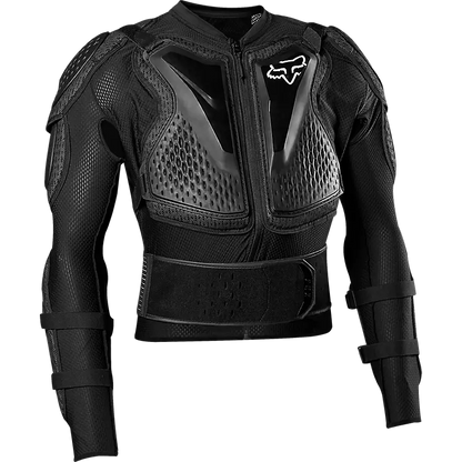 Fox Head Titan Sport Chest Guard Jacket-S-Black-BRINK