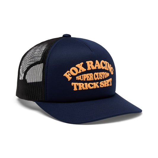 Fox Head Trick Mesh Trucker Hat 2026-One Size-Midnight-BRINK