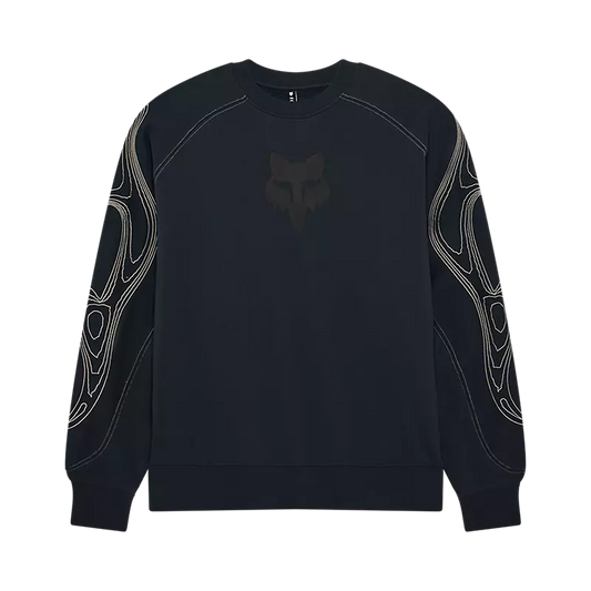 Fox Head Vision Crew Sweatshirt 2026-S-Galaxy Blue-BRINK