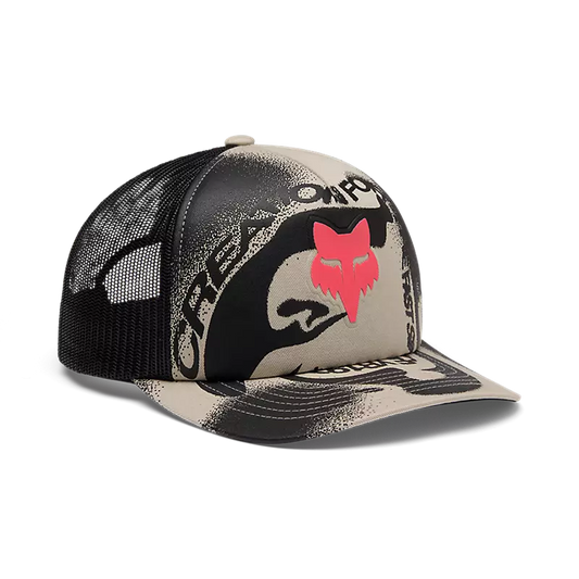 Fox Head Vision Mesh Trucker Hat 2026-One Size-Chalk-BRINK