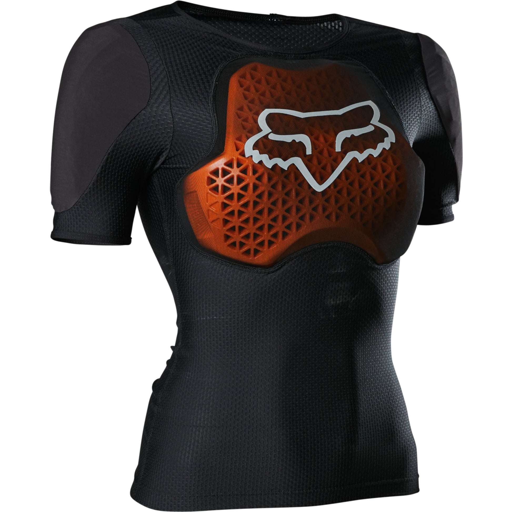 Fox Head Womens Baseframe Pro Sleeveless Chest Guard 2026-S-Black-BRINK