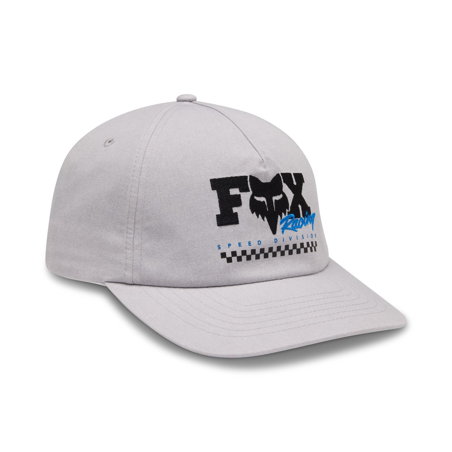 Fox Head Womens Checker Adustable Hat 2026-One Size-Light Grey-BRINK