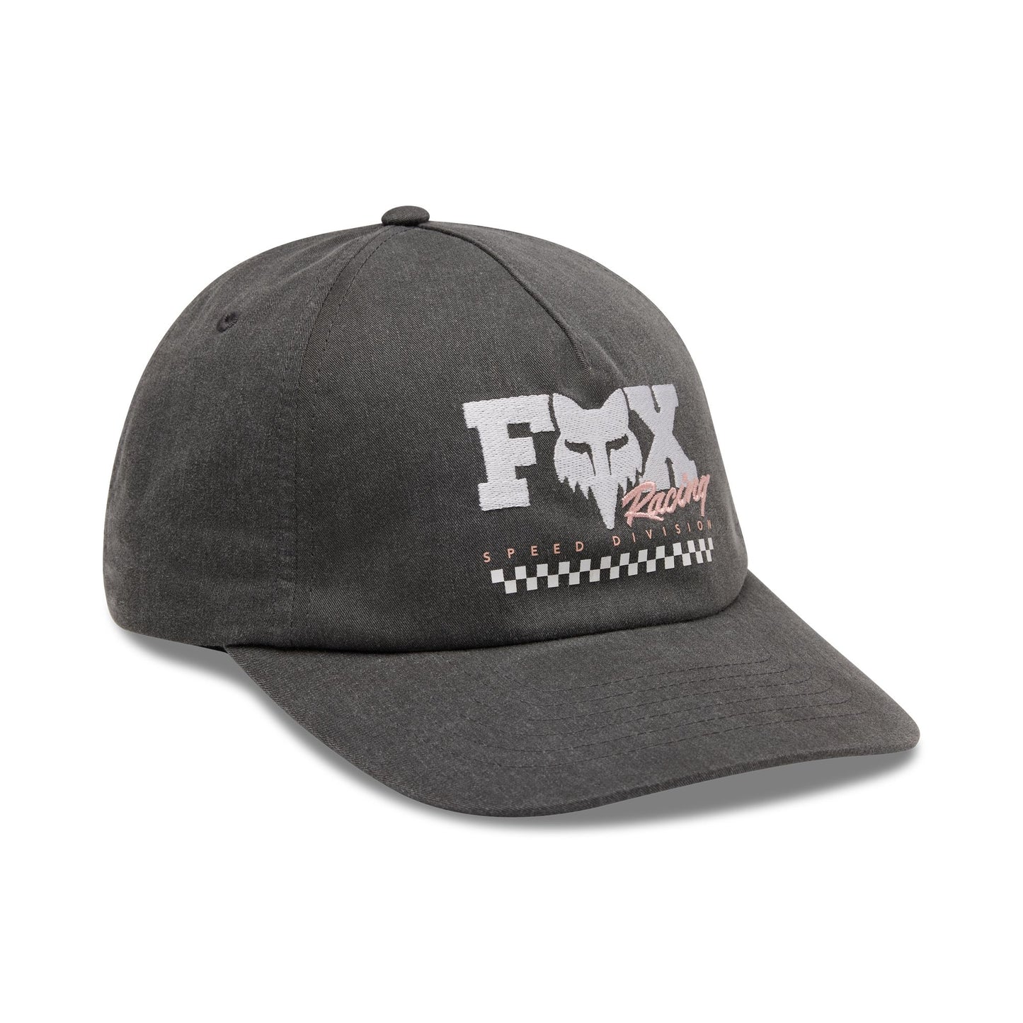 Fox Head Womens Checker Adustable Hat 2026-One Size-Pewter-BRINK
