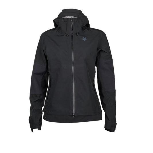 Fox Head Womens Defend 3-Layer Water Jacket-XS-Black-BRINK