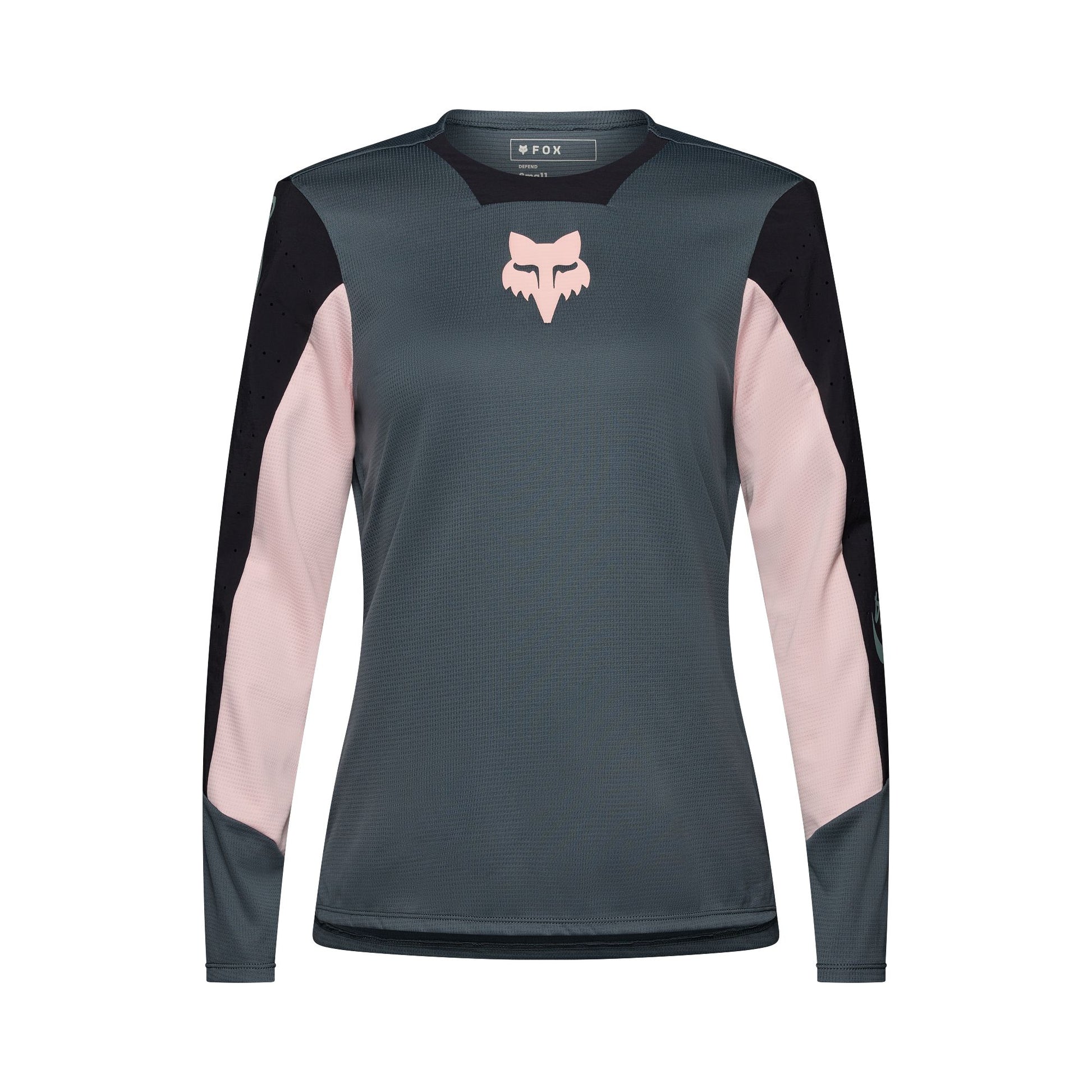 Fox Head Womens Defend Creation Long Sleeve Jersey-XS-Deep Cobalt-BRINK