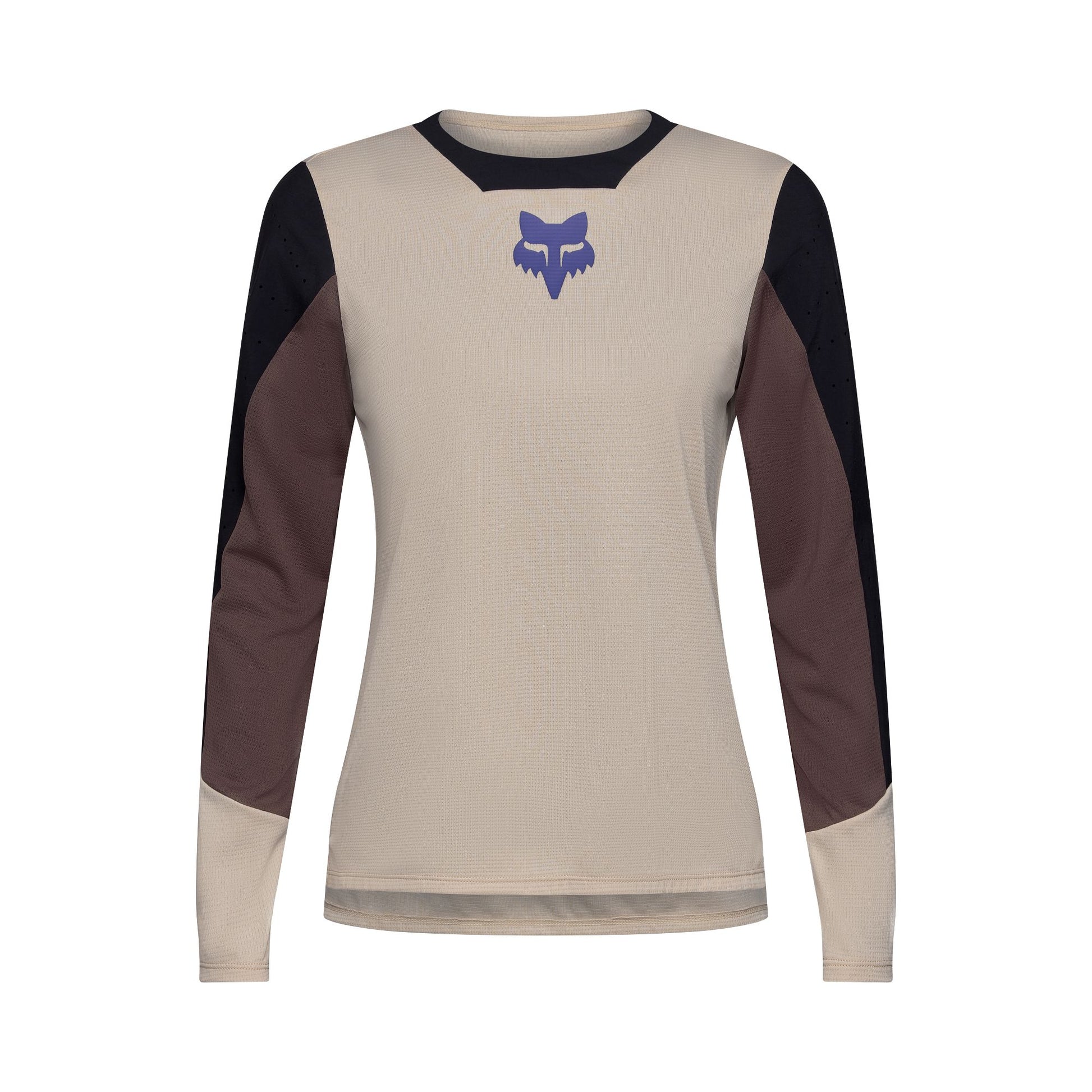 Fox Head Womens Defend Park Long Sleeve Jersey 2026-XS-Chalk-BRINK
