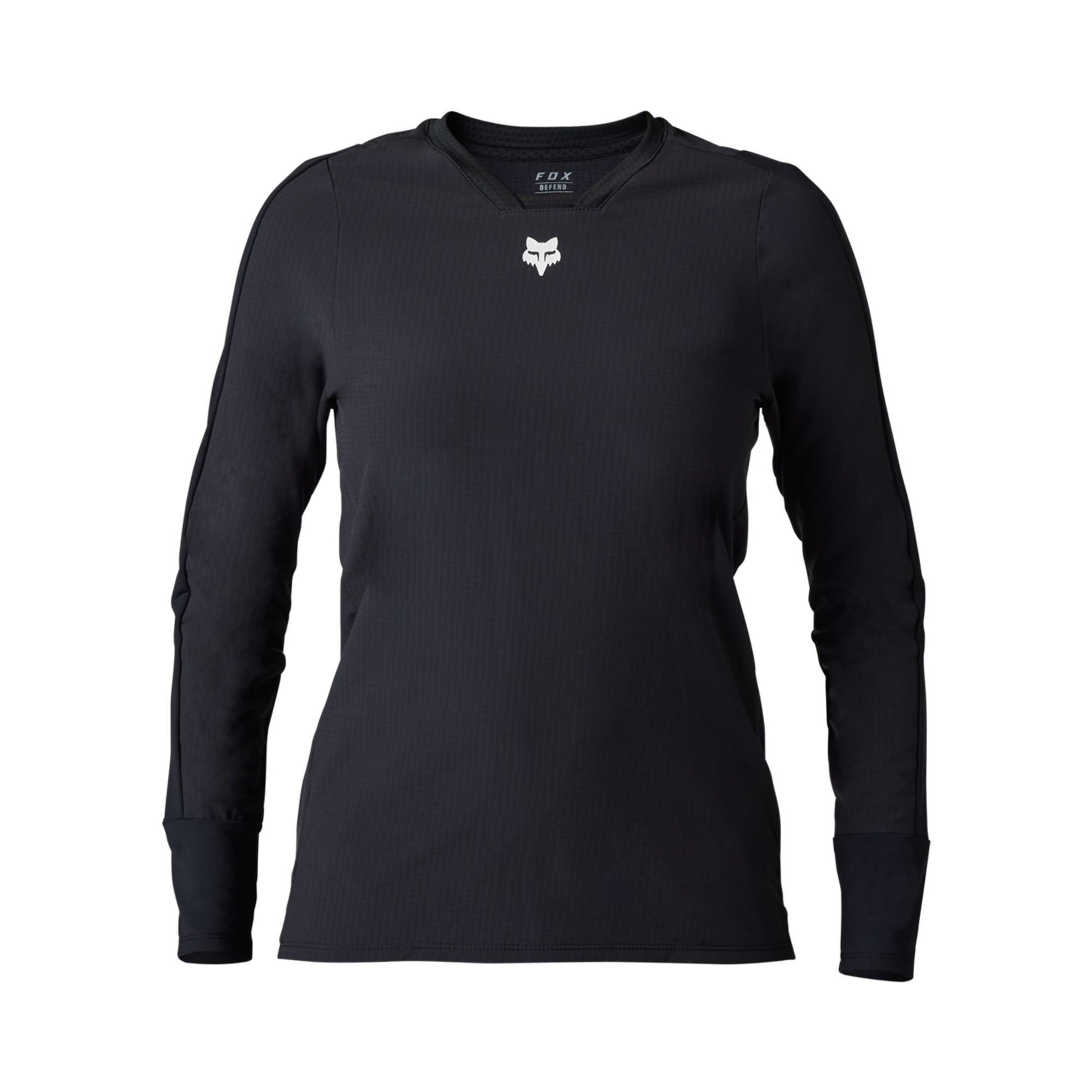 Fox Head Womens Defend Thermal Jersey-XS-Black-BRINK