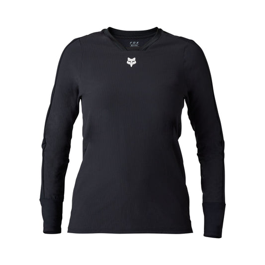 Fox Head Womens Defend Thermal Jersey-XS-Black-BRINK