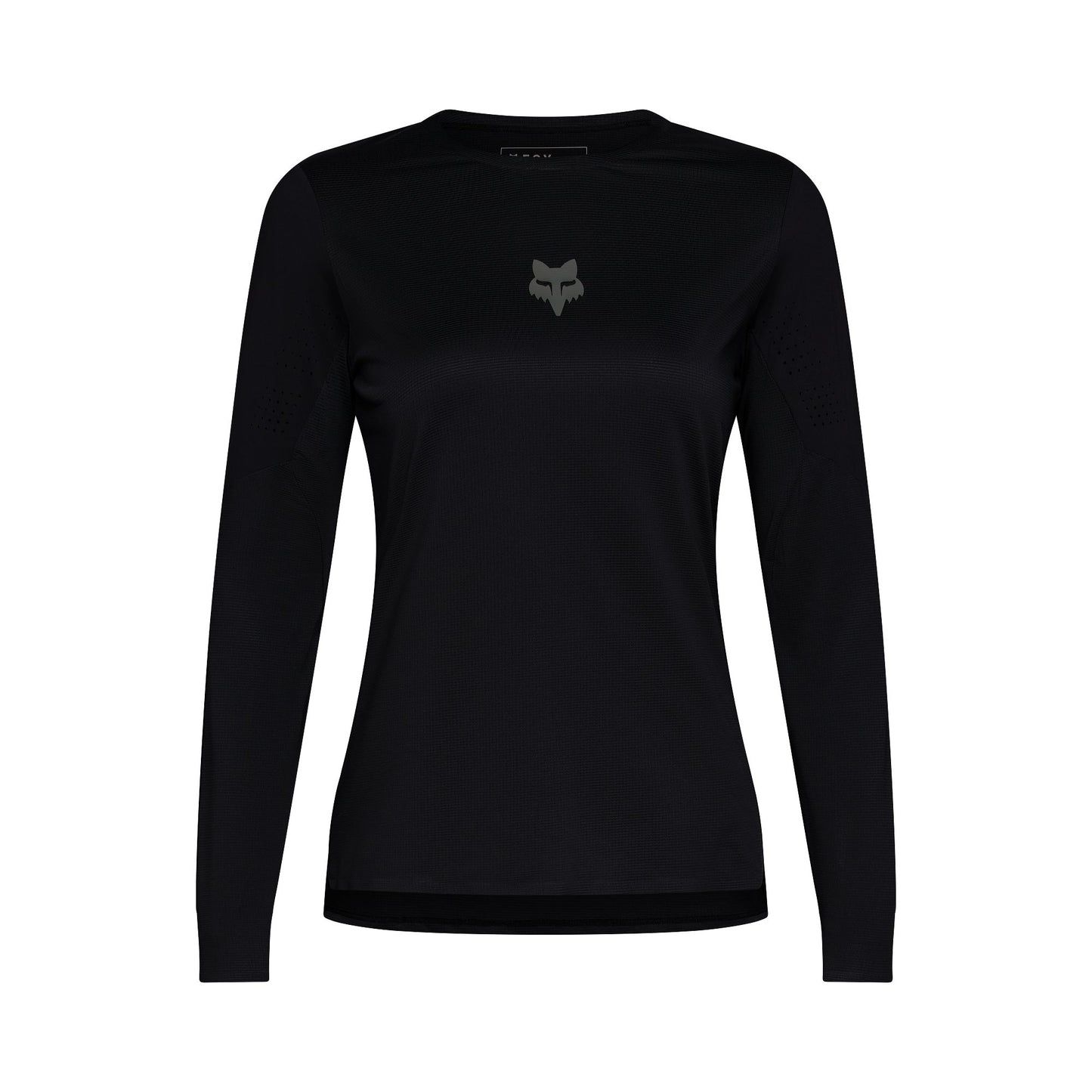 Fox Head Womens Flexair Long Sleeve Jersey-XS-Black-BRINK