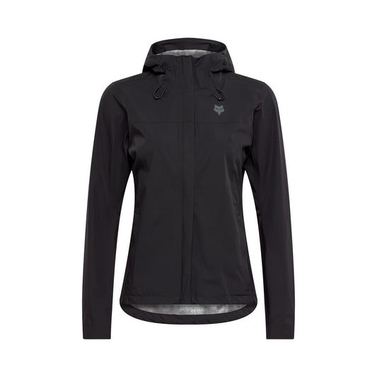 Fox Head Womens Ranger 2.5-Layer Water Jacket-XS-Black-BRINK