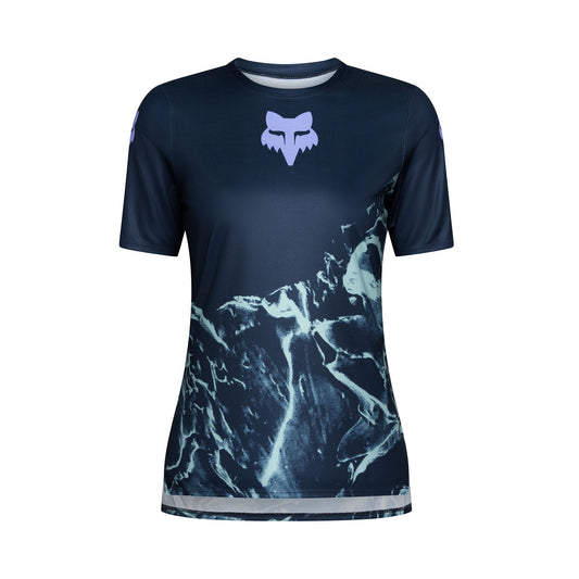 Fox Head Women's Ranger IMAGE Print Jersey 2026-XS-Arctic Blue-BRINK