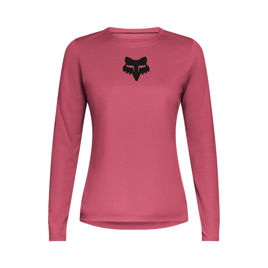 Fox Head Womens Ranger Long Sleeve Jersey 2026-XS-Berry-BRINK