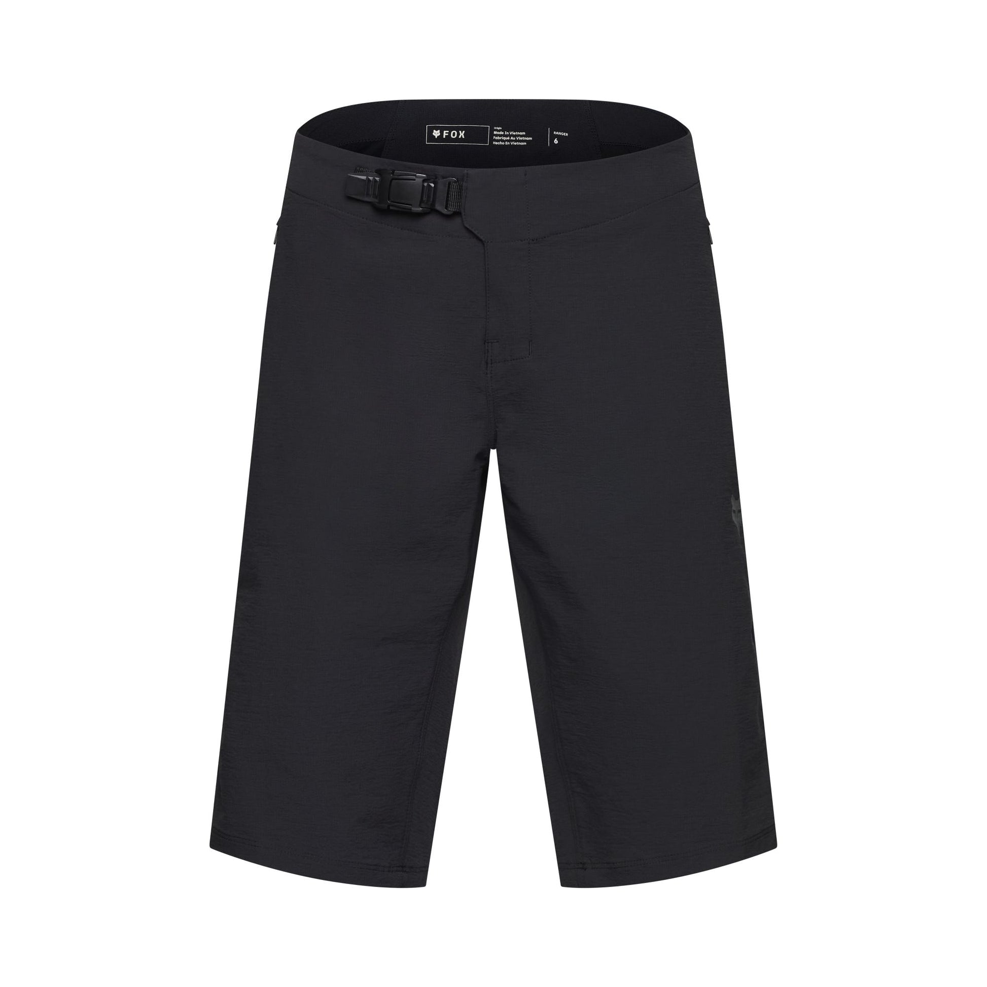 Fox Head Womens Ranger Shorts-2-Black-BRINK