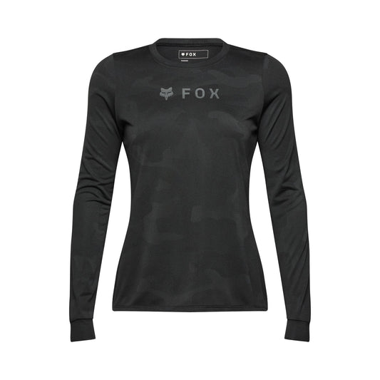 Fox Head Womens Ranger TruDri Long Sleeve Jersey-XS-Black-BRINK