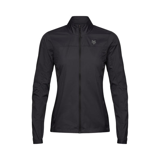 Fox Head Womens Ranger Wind Jacket-XS-Black-BRINK