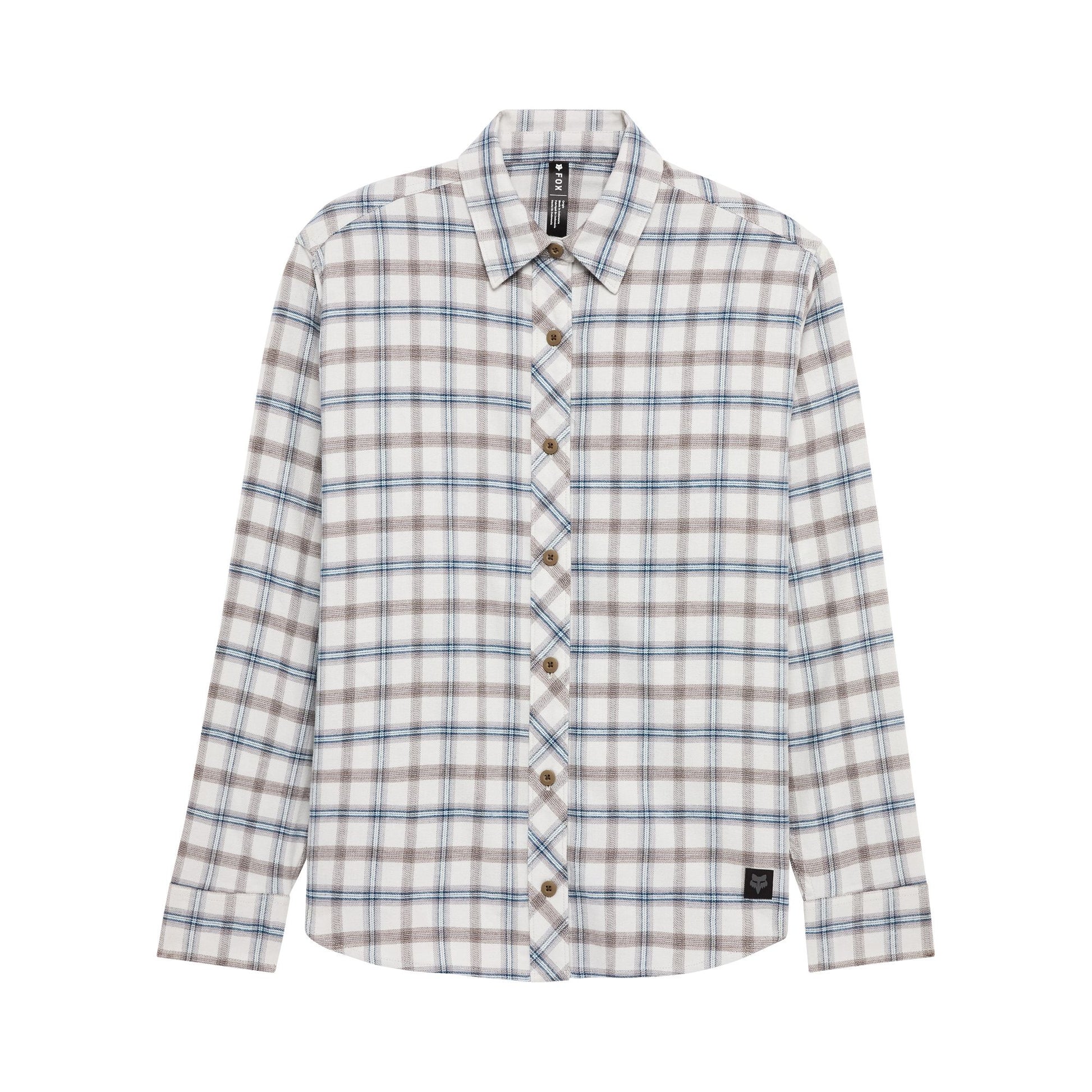 Fox Head Women's Survivalist Core Flannel Long Sleeve Shirt 2026-XS-Light Grey-BRINK