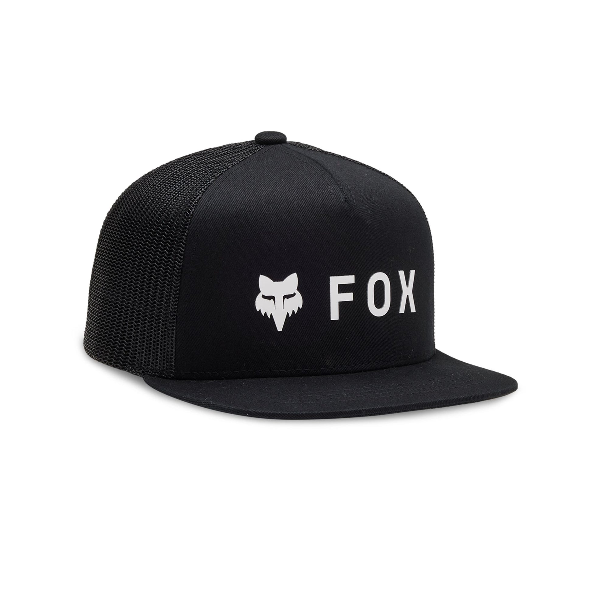 Fox Head Youth Absolute Mesh Snapback Hat-One Size-Black-BRINK