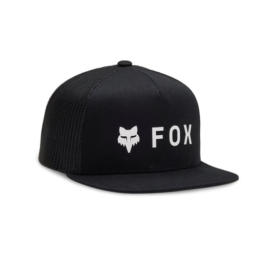 Fox Head Youth Absolute Mesh Snapback Hat-One Size-Black-BRINK