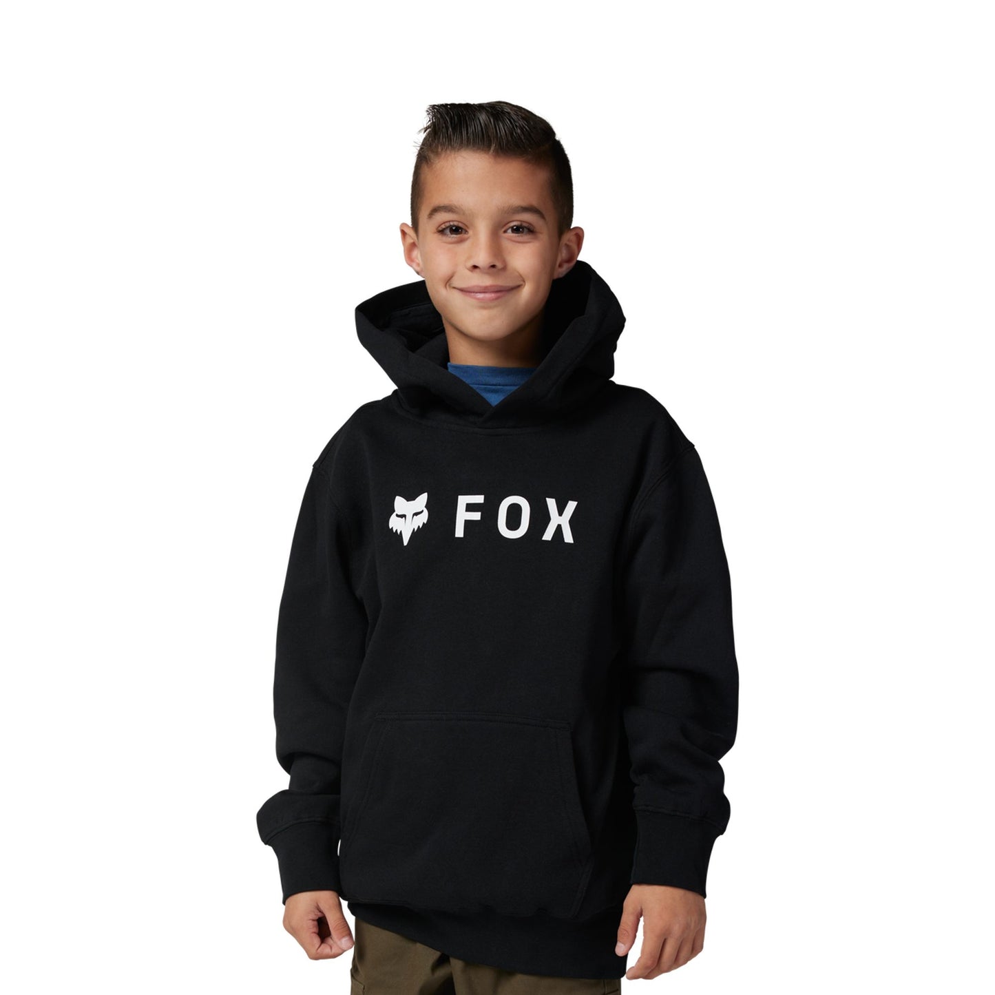 Fox Head Youth Absolute Pullover Hoodie-YS-Black-BRINK
