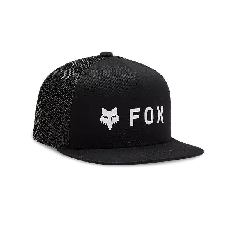 Fox Head Youth Absolute Snapback Mesh Hat-One Size-Black-BRINK