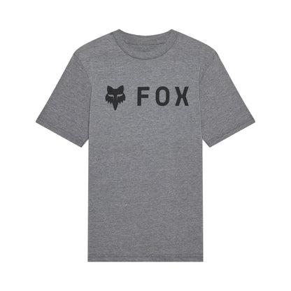 Fox Head Youth Absolute Tee-YS-Heather Dark Grey-BRINK