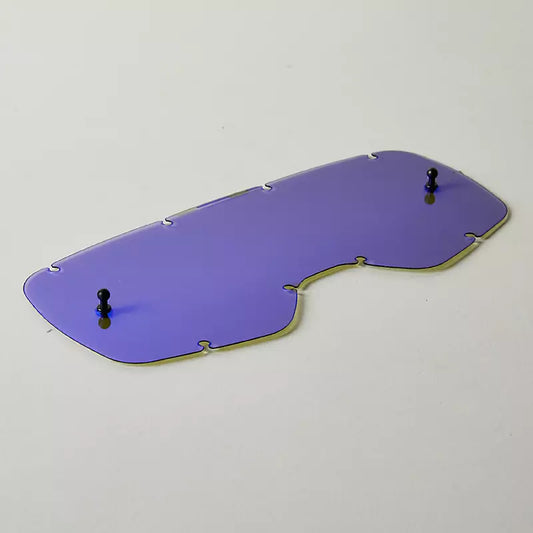 Fox Head Youth Airspace & Main VLS Goggles Chrome Lexan Lens 2026-One Size-Blue-BRINK