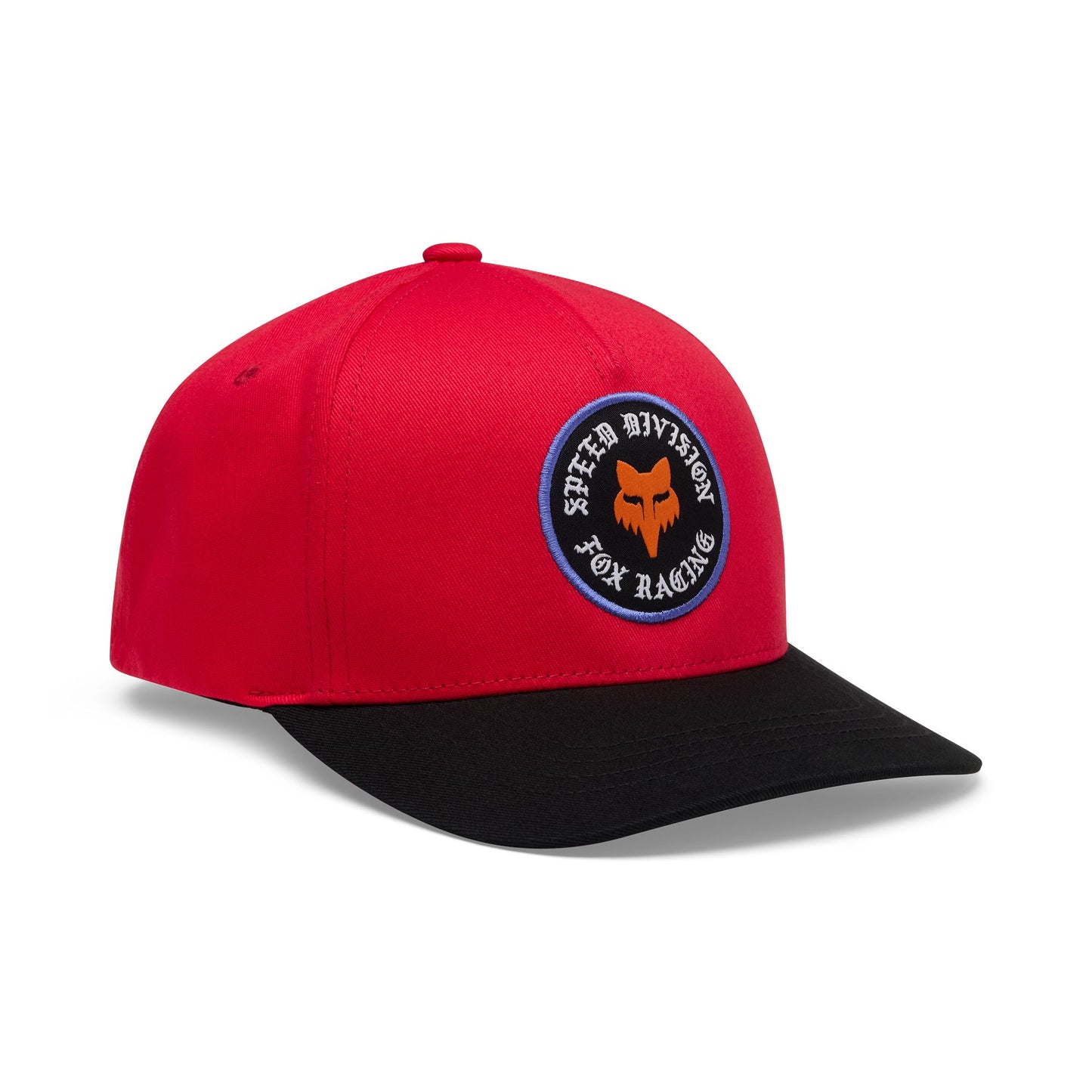 Fox Head Youth Badge Snapback Hat 2026-One Size-Red-BRINK