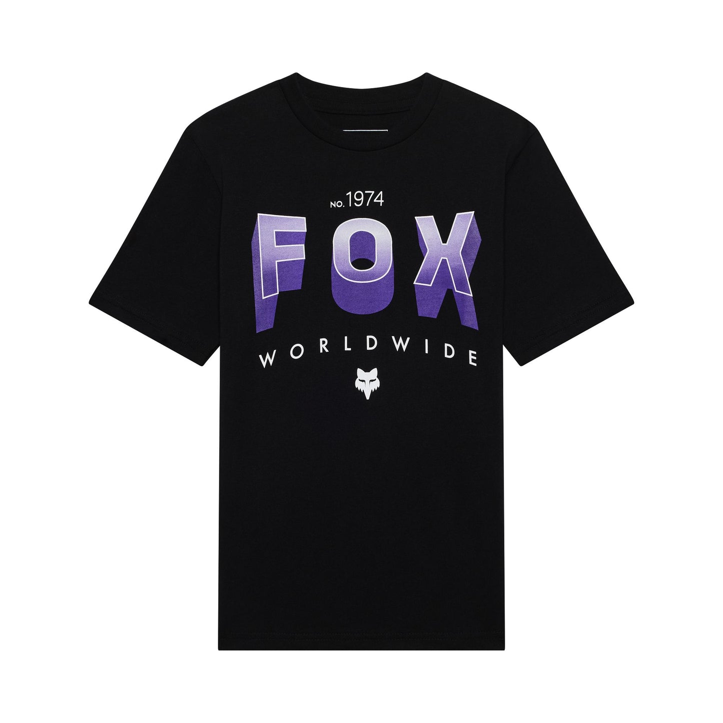 Fox Head Youth Block Tee 2026-YS-Ultra Black-BRINK