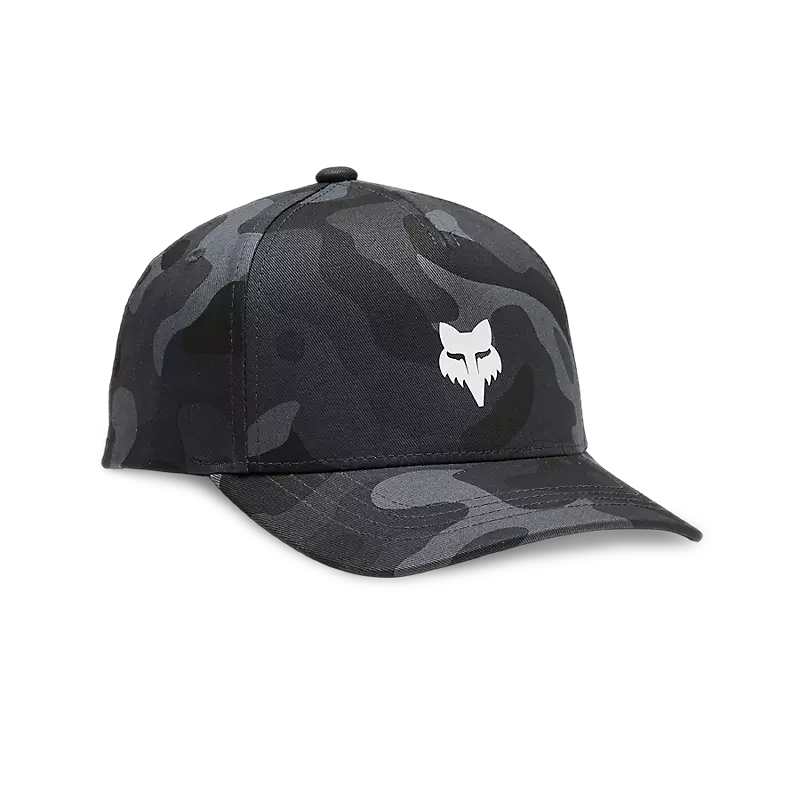 Fox Head Youth Camo 110 Snapback Hat-One Size-Black Camo-BRINK