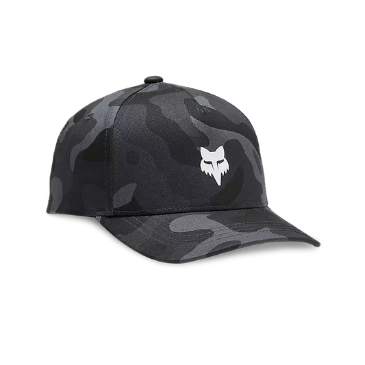 Fox Head Youth Camo 110 Snapback Hat-One Size-Black Camo-BRINK