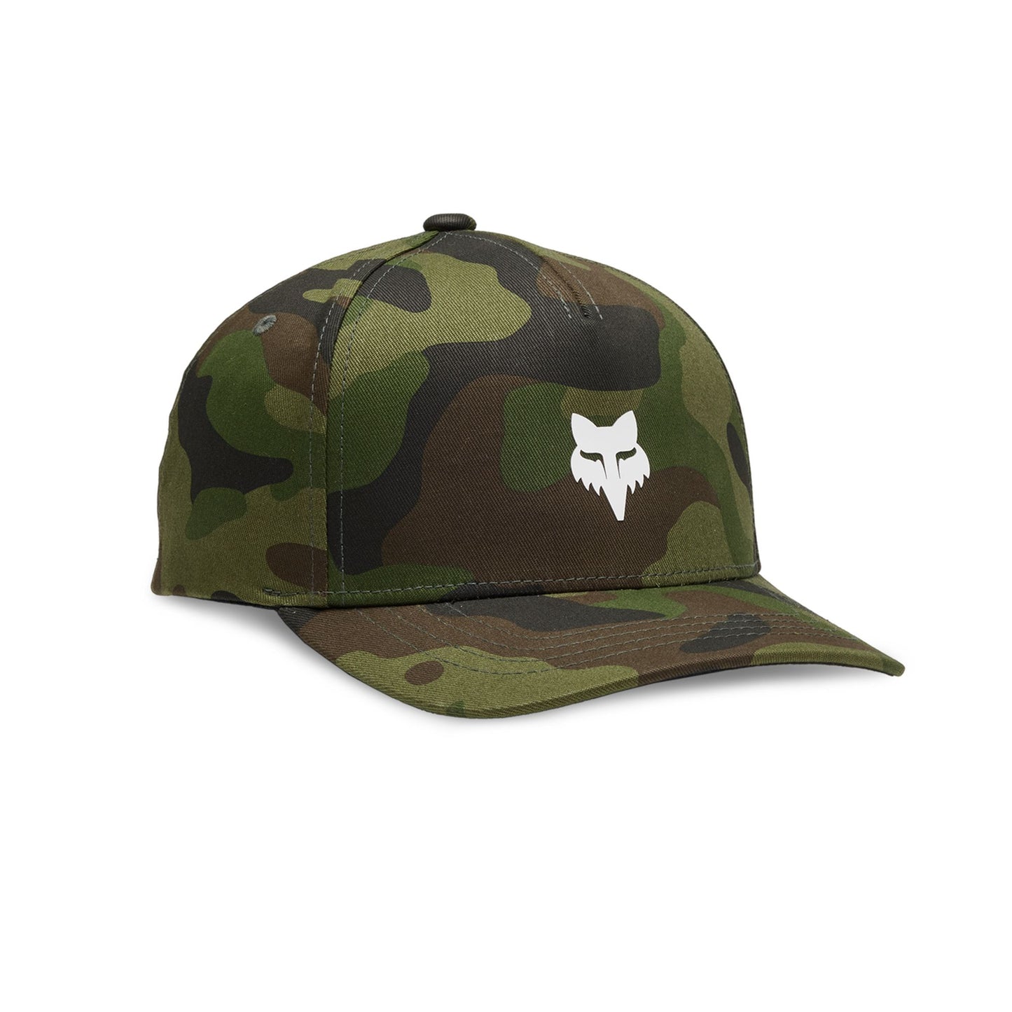 Fox Head Youth Camo 110 Snapback Hat-One Size-Green Camo-BRINK