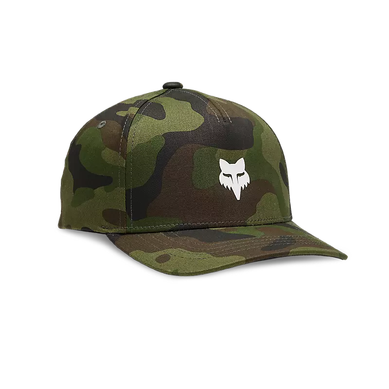 Fox Head Youth Camo 110 Snapback Hat-One Size-Green Camo-BRINK