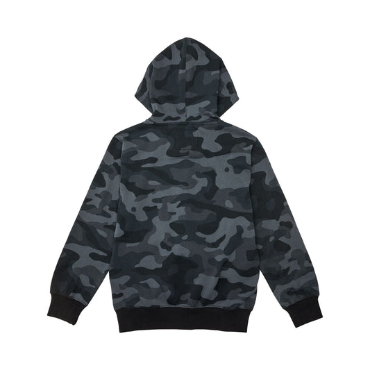 Fox Head Youth Camo Zip Hoodie-YS-Black Camo-BRINK