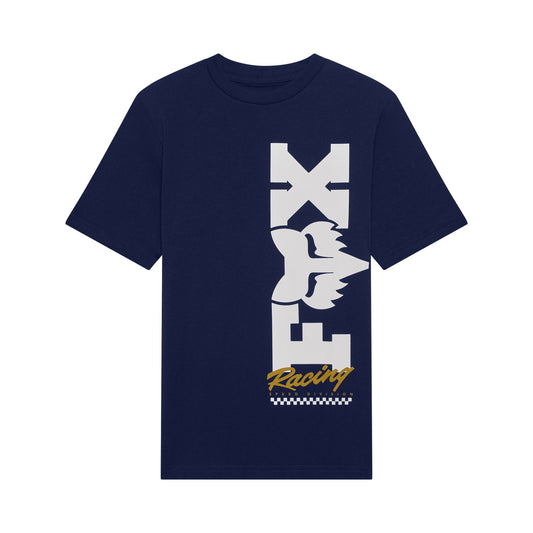 Fox Head Youth Checker Tee 2026-YS-Navy-BRINK